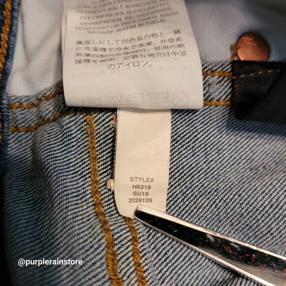 Madewell Jeans Size 28 Skinny 10" High Rise Tummy Control Rosecliff Wash H6319 - Picture 7 of 13